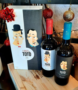 Pack Totò Rosso - Totò Bianco + Confezione Totò in Regalo - Claudio Quarta Vignaiolo Shop